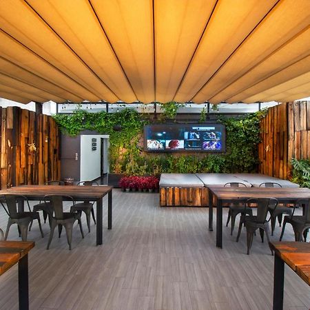 Hotel Mx Mas Roma Мехико Экстерьер фото